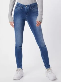 MAC Jeans Skinny Jeans Dream Dames Blauw -Mac 831d989b9c009c44a816f8504e4ae398
