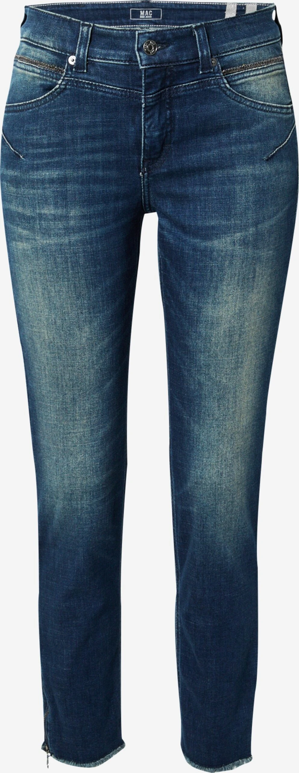MAC Jeans Slimfit Jeans RICH Dames Blauw 3 MAC Jeans Slimfit Jeans RICH Dames Blauw