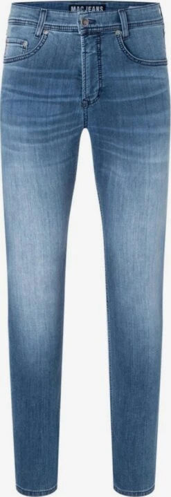 MAC Pantalons Regular Broek Heren Blauw