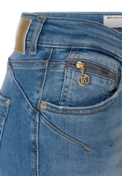 Rich- Slim Fit Jeans - D Summer Blue Destroyed -Mac 8a9bea48d9a1418e87e6c06ad146b380