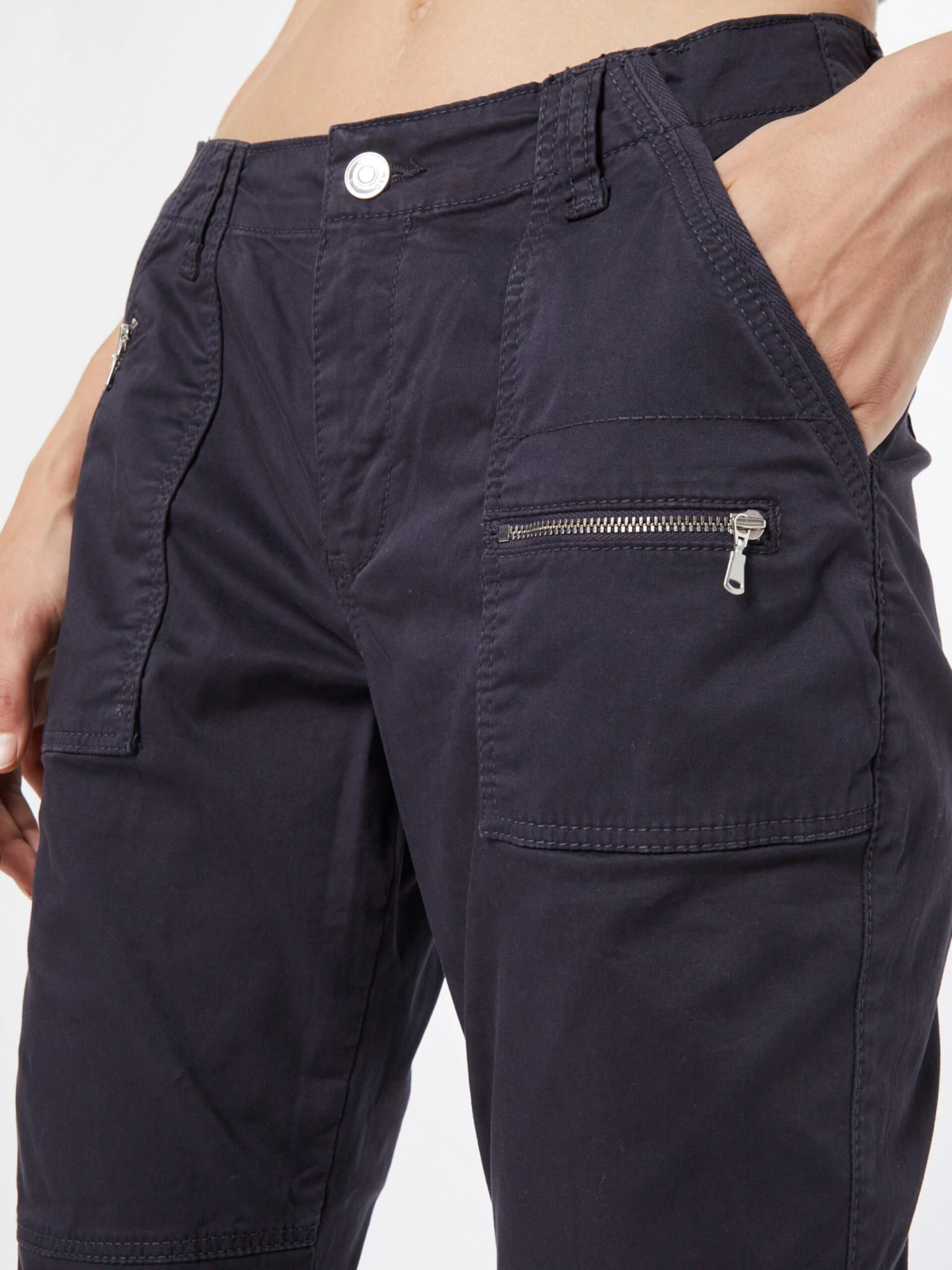 MAC Pantalons Regular Broek RICH Dames Donkergrijs 4 MAC Pantalons Regular Broek RICH Dames Donkergrijs - Afbeelding 2