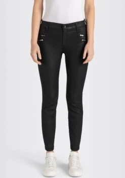 MAC Pantalons Skinny Broek Dames Zwart -Mac 8acf49fbd602ec8efa3be4017cd555f0