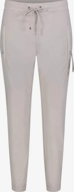 MAC Pantalons Regular Broek Dames Lichtgrijs -Mac 8b5002993cc44c6306f009fdbe2c7605