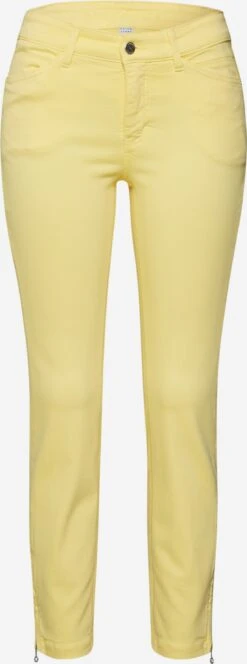 MAC Jeans Slimfit Jeans Dream Chic Dames Geel