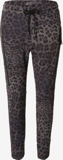 MAC Pantalons Slimfit Broek Future Dames Grijs / Antraciet