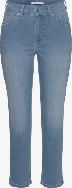 MAC Jeans Slimfit Jeans MELANIE Dames Blauw