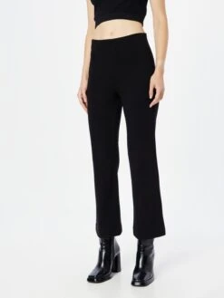 MAC Pantalons Flared Broek Dames Zwart -Mac 8fd3226cbae39e1b2391d1325acc8ae0