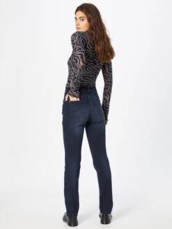 MAC Straight Regular Jeans Dream Dames Marine -Mac 93aa452703ed69c6c6f3332c55095408