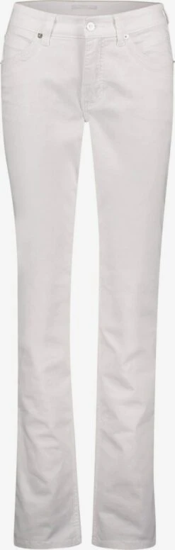 MAC Straight Regular Jeans Dames Natuurwit