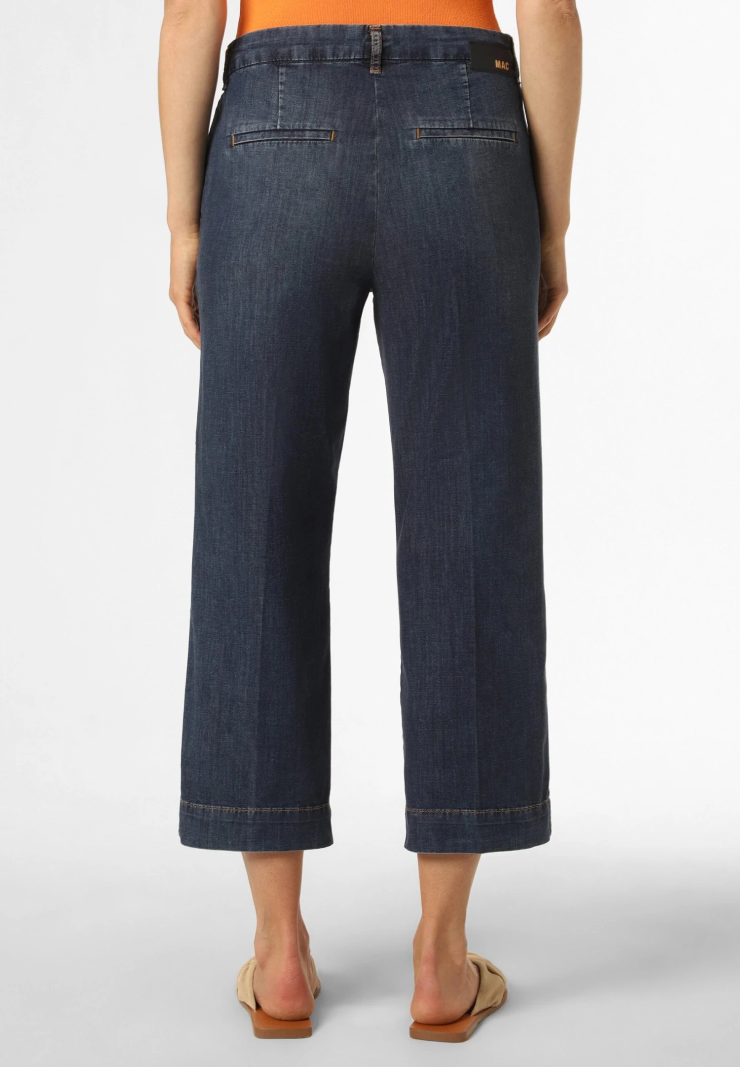 Culotte - Straight Leg Jeans - Medium Stone 4 Culotte - Straight Leg Jeans - Medium Stone - Afbeelding 2