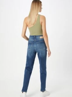 MAC Mom Jeans Tapered Jeans Rich Carrot Dames Blauw -Mac a03371bff341f48b35f2a40f7db67eb0