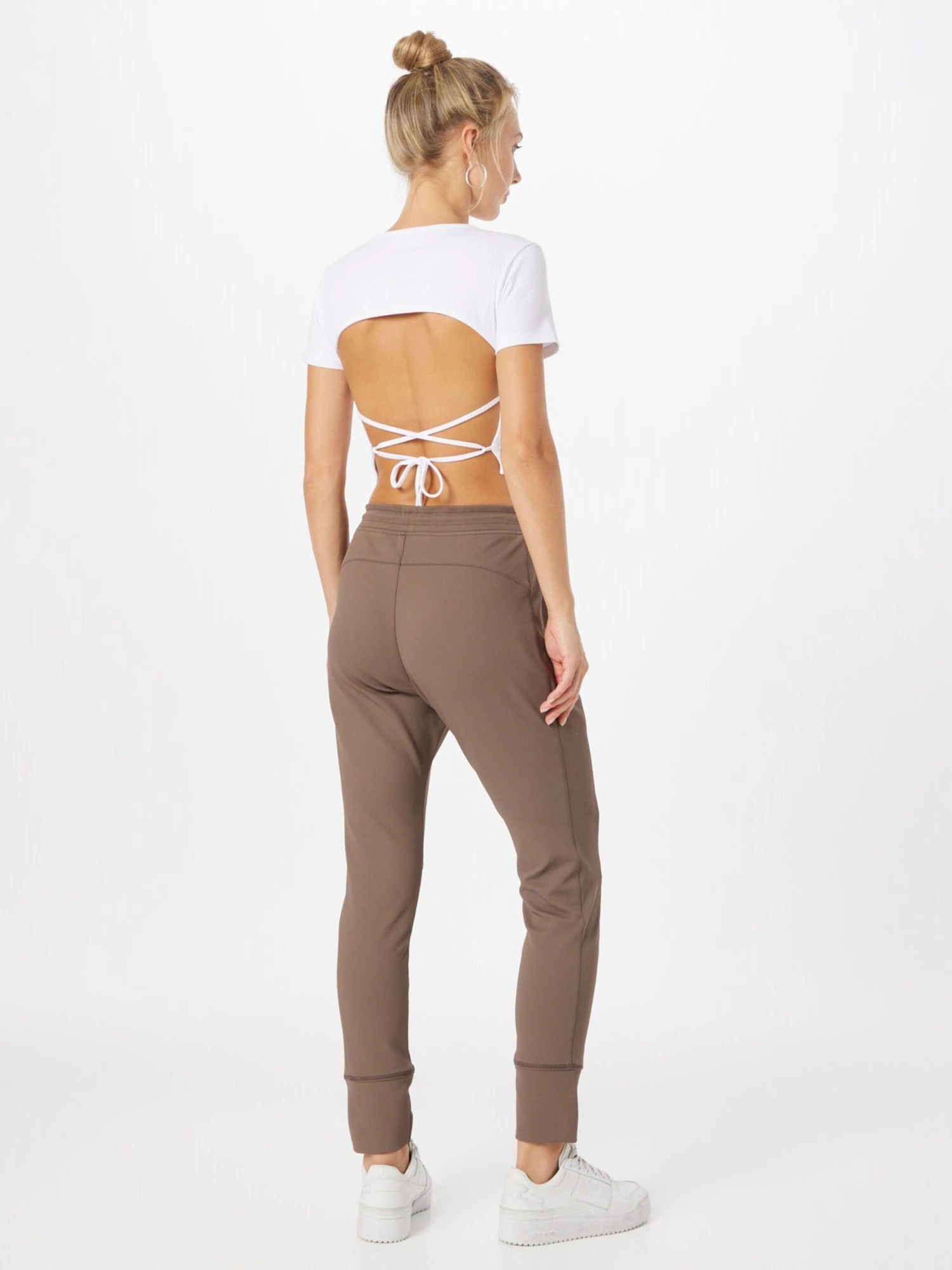 MAC Pantalons Slimfit Broek Dames Taupe 5 MAC Pantalons Slimfit Broek Dames Taupe - Afbeelding 3