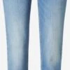 MAC Straight Regular Jeans Angela Dames Blauw