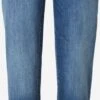 MAC Mom Jeans Tapered Jeans Rich Carrot Dames Blauw -Mac a711b3a52d5689dcbcff5b8b5b82b031