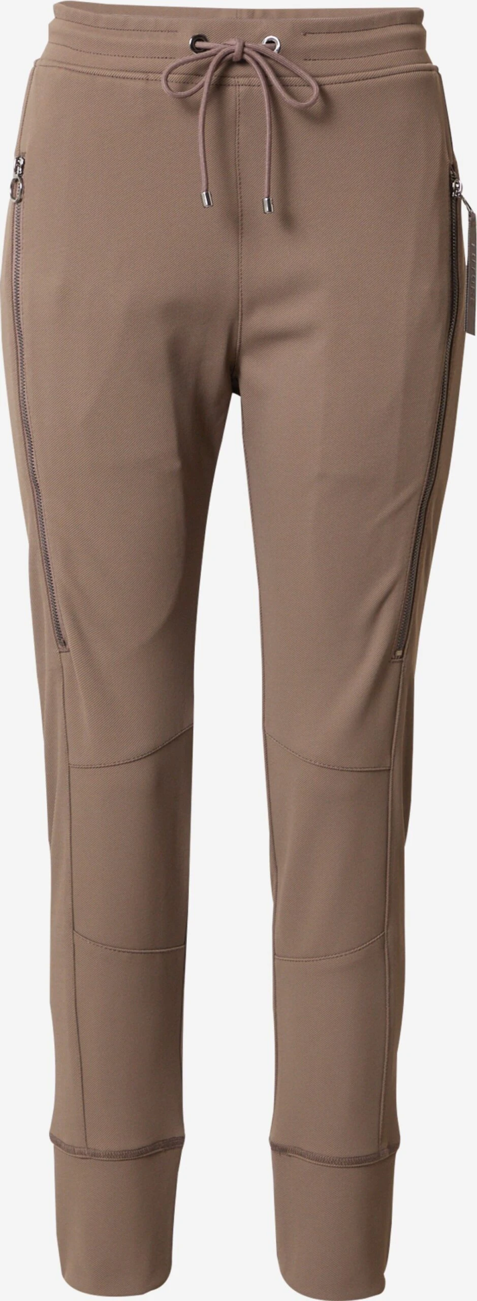 MAC Pantalons Slimfit Broek Dames Taupe 3 MAC Pantalons Slimfit Broek Dames Taupe