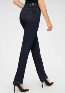 MAC Straight Regular Jeans Dream Dames Donkerblauw -Mac aa25b289eaa537f8e8c6b791061ea05c