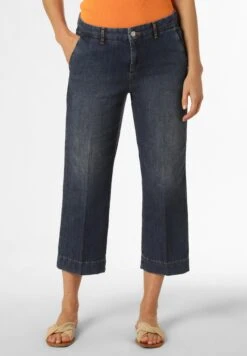 Culotte - Straight Leg Jeans - Medium Stone