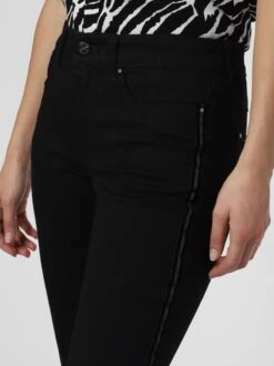 MAC Pantalons Slimfit Broek Dames Zwart -Mac b8189c91bdc766bde54614b4af928511