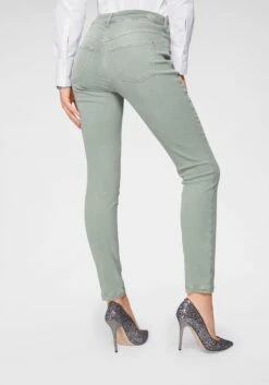 MAC Jeans Skinny Jeans Dames Lichtgroen -Mac b99393b48ad1c797853f961dd6dd4ba4