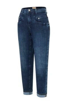 Rich - Jeans Tapered Fit - D Used Dark Wash -Mac bbdf30a7f6b54f52b31524a652c43623