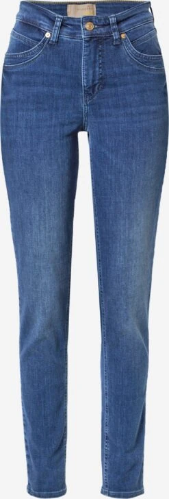 MAC Straight Regular Jeans Mel Dames Donkerblauw