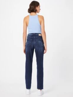 MAC Mom Jeans Tapered Jeans Rich Carrot Dames Donkerblauw -Mac c34c972f9aa665aaad08dbe9597a8879