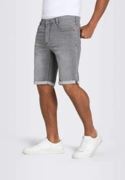 Jogn Bermuda - Jeansshort - Authentic Light Grey Used -Mac c56b3790b0674efbaa4ca66a00a128d2