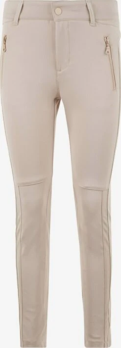 MAC Pantalons Regular Broek Dames Beige