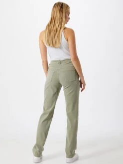 MAC Straight Regular Jeans Dream Dames Olijfgroen -Mac ca7b3062d0058167ee0a5432c91b8189