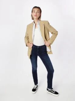 MAC Jeans Skinny Jeans DREAM Dames Donkerblauw -Mac cb555eb0b30bfddb06d46a82a377254c