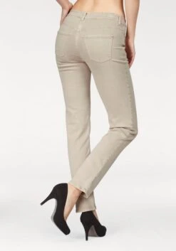 MAC Straight Regular Jeans DREAM Dames Donkerbeige -Mac cbf6bebb58431b650a0c60a0d4eb81c0
