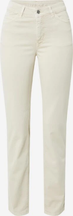 MAC Pantalons Regular Broek DREAM Dames Beige