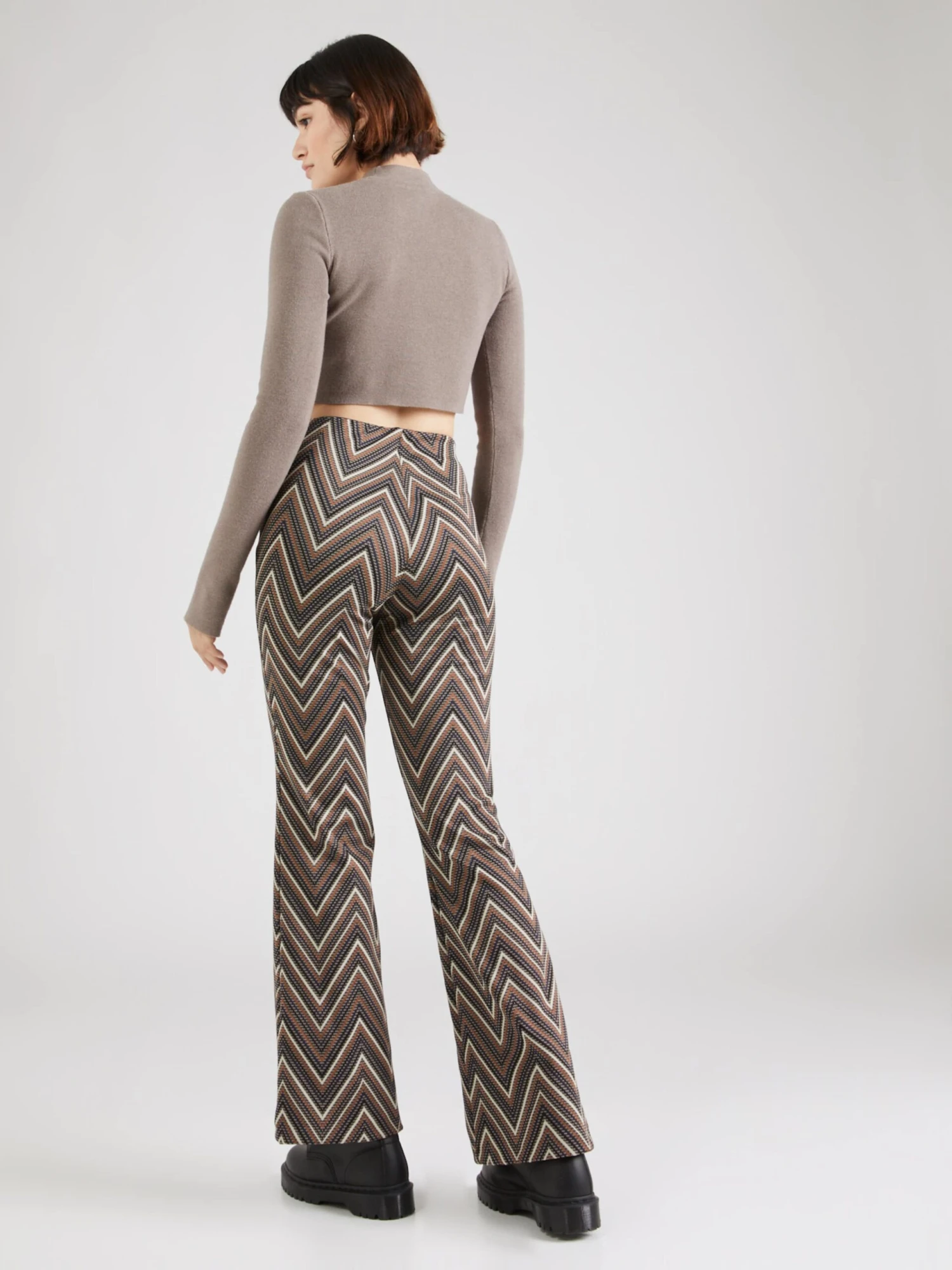 MAC Pantalons Bootcut Broek Dames Bruin 6 MAC Pantalons Bootcut Broek Dames Bruin - Afbeelding 4