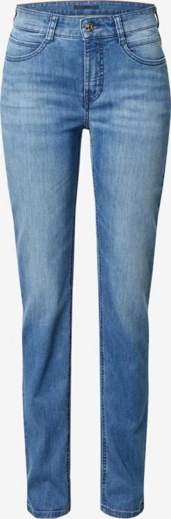 MAC Jeans Slimfit Jeans Angela Dames Blauw