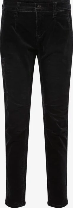 MAC Pantalons Slimfit Broek Rich Dames Antraciet