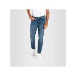 MAC Straight Regular Jeans Heren Blauw / Donkerblauw -Mac f08f9b5a0d5d60a7d176c9528172f039
