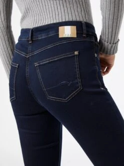 MAC Jeans Slimfit Jeans Angela Dames Donkerblauw -Mac f2a0b119b9c72a837d65dfb44d7e317d
