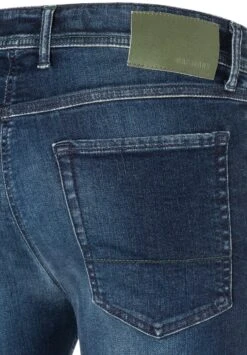 Slim Fit Jeans - Authentic Dark Blue Used -Mac f374b40b3c3643438079b3ad1cf502f1