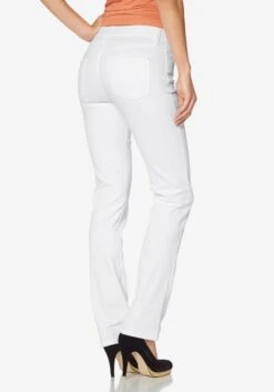 MAC Straight Regular Jeans Dream Dames Wit -Mac f7e08b77fc69fa65b3901304a6c8d19d