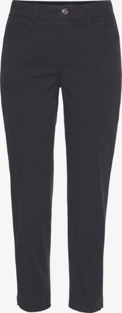 MAC Pantalons Regular Broek Dames Marine