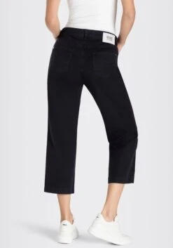 MAC Denim Shorts Loosefit Jeans Dames Zwart -Mac ffae99b969c242549dc8b5c5f803bb9b